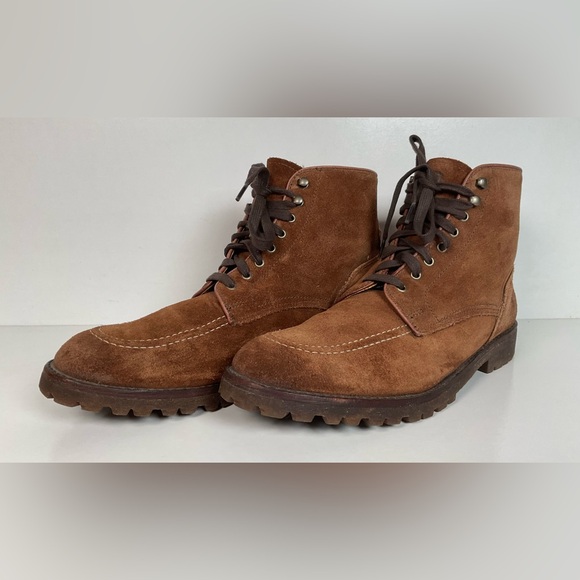 Frye Other - Frye Will Suede Lug Boots 11 M USA Made Rough Out